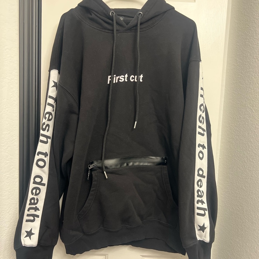 Fresh to death Black Hoodie Sweater 2XL